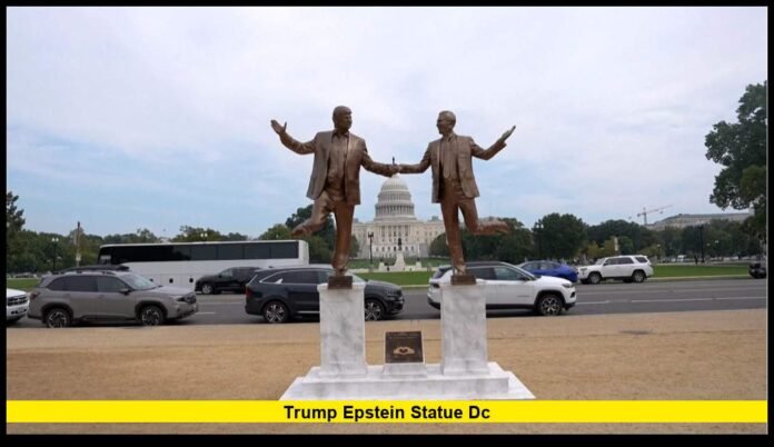 Trump Epstein Statue DC