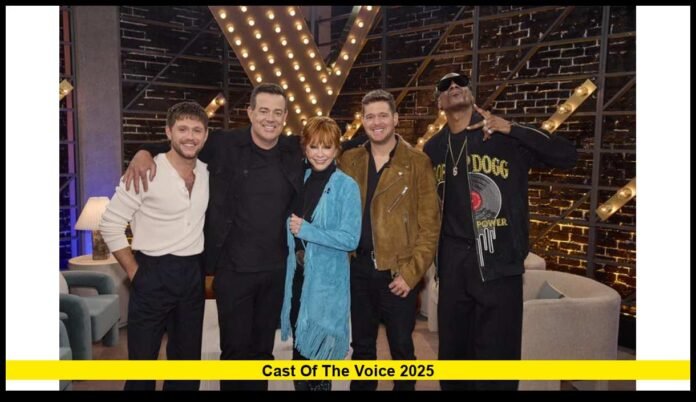 cast of the voice 2025