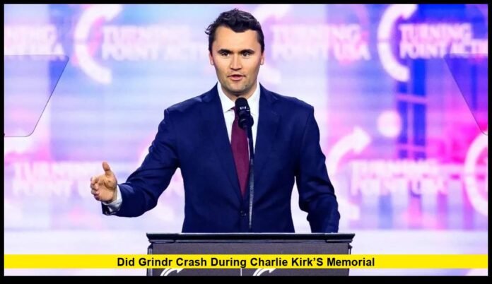 Did Grindr Crash During Charlie Kirk’s Memorial?