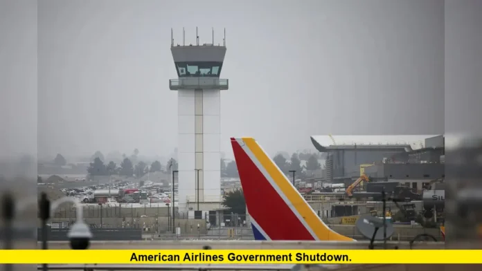 American Airlines Government Shutdown.