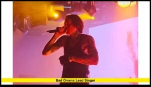BAD OMENS LEAD SINGER NOAH SEBASTIAN LEADS THE BAND INTO AN EXCITING