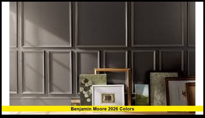 Benjamin Moore 2026 colors