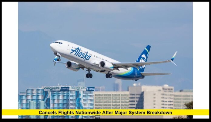 Alaska Airlines Cancels Flights Nationwide After Major System Breakdown
