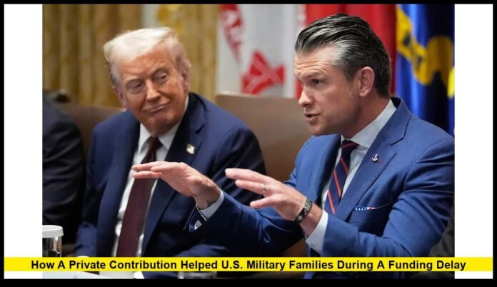 130 Million Donation: How a Private Contribution Helped U.S. Military Families During a Funding Delay