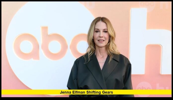 Jenna Elfman shifting gears