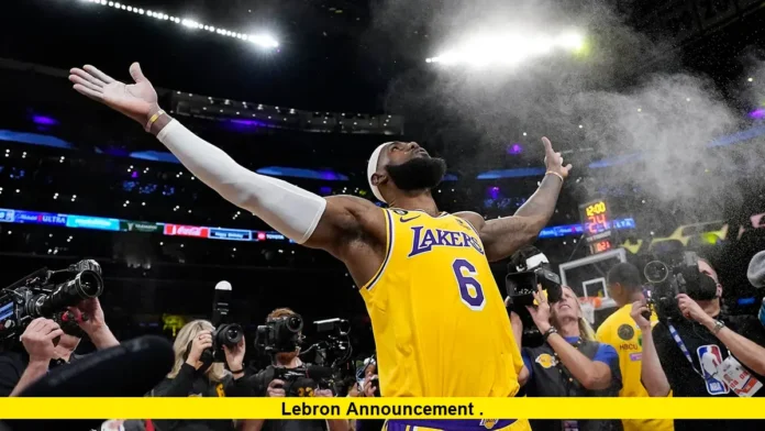 LeBron Announcement . LeBron Announcement