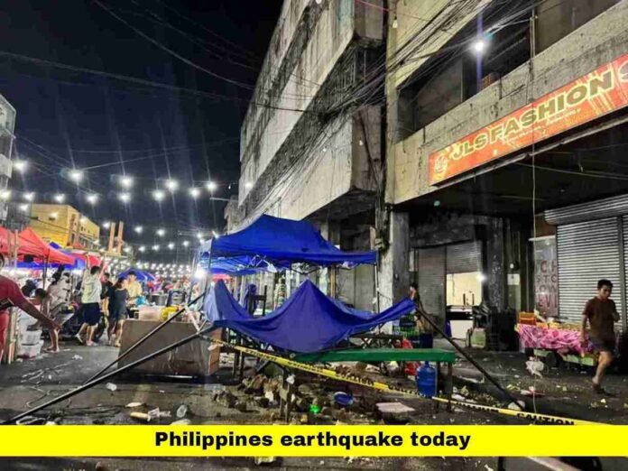 Philippines Earthquake Today
