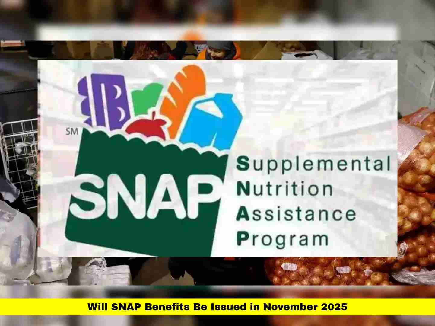 Will SNAP Benefits Be Issued in November 2025?