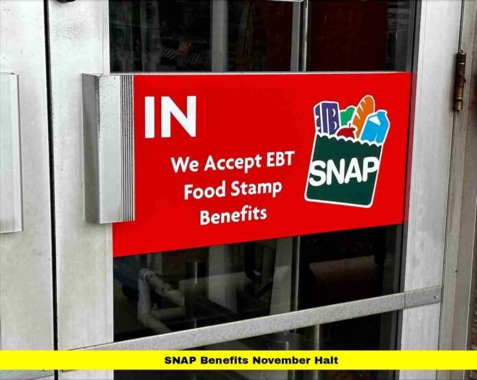 SNAP Benefits November Halt