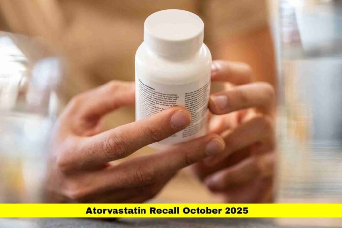 Atorvastatin Recall October 2025