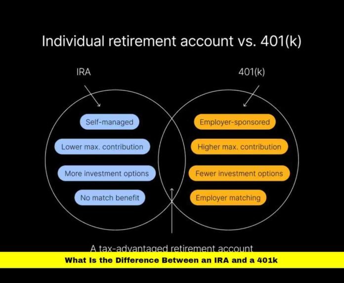 What Is the Difference Between an IRA and a 401k