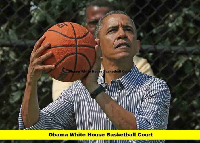 Obama White House Basketball Court