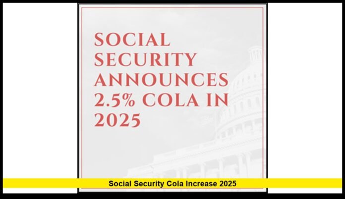 Social Security COLA increase 2025