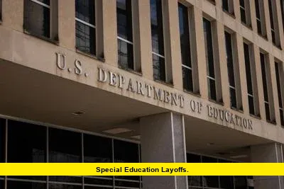 Special Education Layoffs