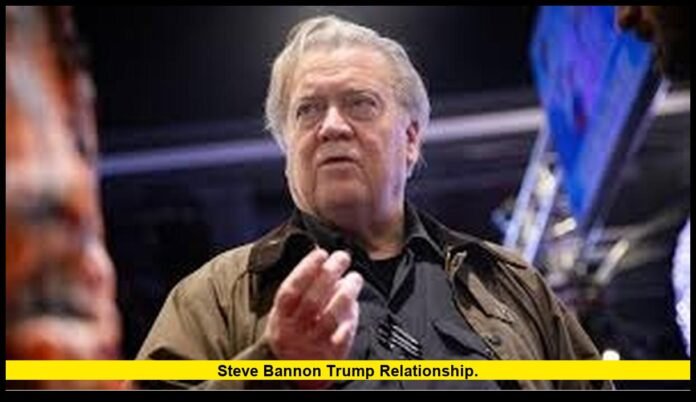 Steve Bannon Trump relationship. Steve Bannon Trump relationship