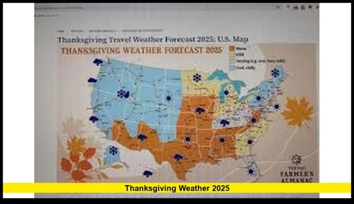 Thanksgiving weather 2025