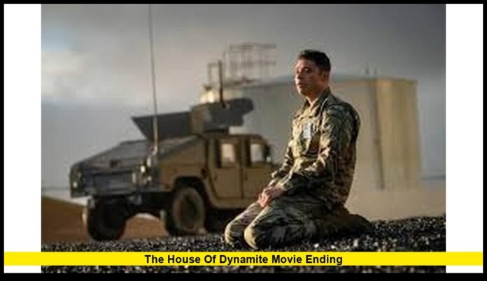 The house of dynamite movie ending