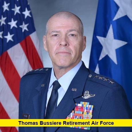 Thomas Bussiere Retirement Air Force