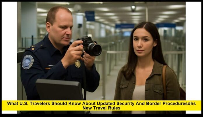 DHS New Travel Rule: What U.S. Travelers Should Know About Updated Security and Border Procedures