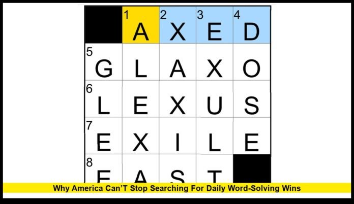 Why America Can’t Stop Searching for Daily Word-Solving Wins Mini Crossword Answers: Why America Can’t Stop Searching for Daily Word-Solving Wins