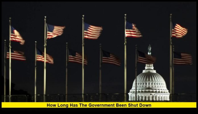 how long has the government been shut down