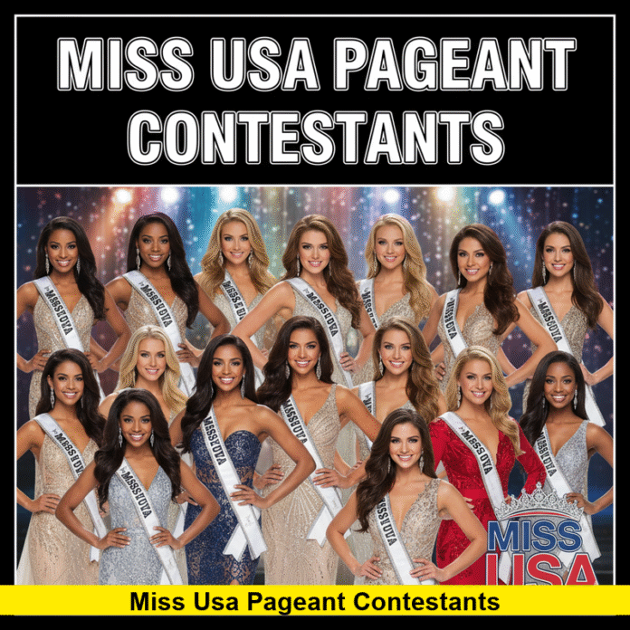 miss usa pageant contestants