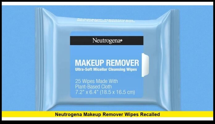 neutrogena makeup remover wipes recalled