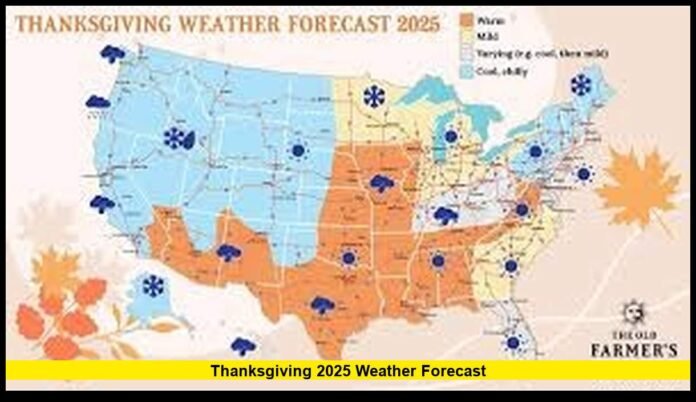 thanksgiving 2025 weather forecast thanksgiving 2025 weather forecast