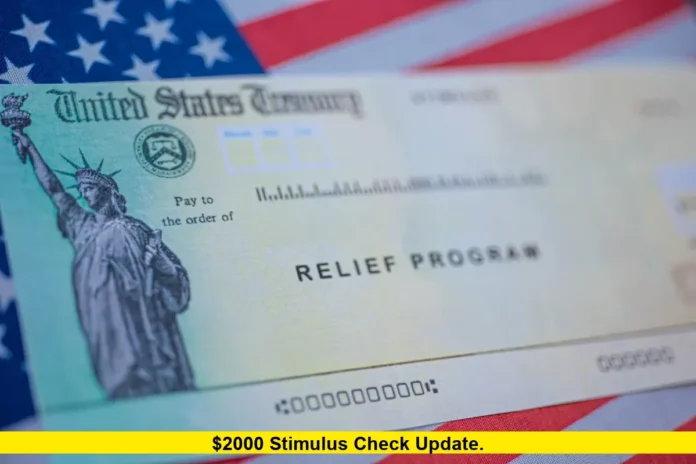 $2000 Stimulus Check Update