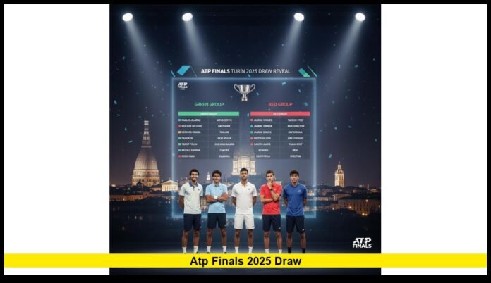 ATP Finals 2025 draw