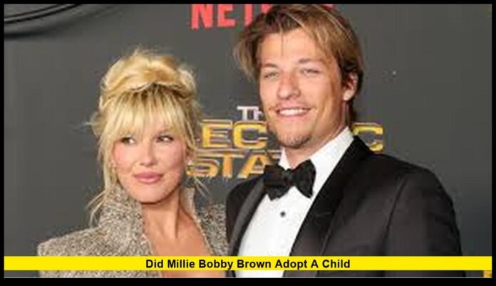 Did Millie Bobby Brown adopt a child