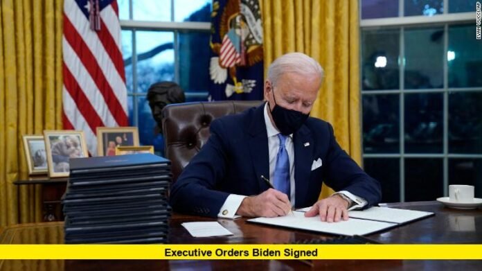 executive orders biden signed