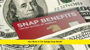 How Much Is the Average SNAP Benefit