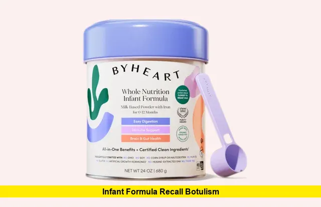 Infant Formula Recall Botulism