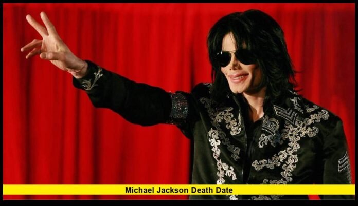 michael jackson death date