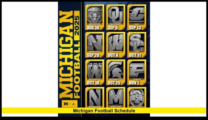 Michigan football schedule