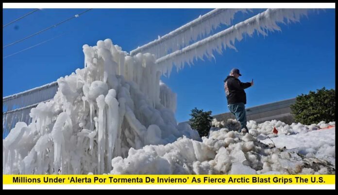 Millions Under ‘Alerta por Tormenta de Invierno’ as Fierce Arctic Blast Grips the U.S. Millions Under ‘Alerta por Tormenta de Invierno’ as Fierce Arctic Blast Grips the U.S.