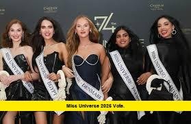 Miss Universe 2025 Vote