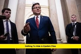 Nothing to Hide in Epstein Files