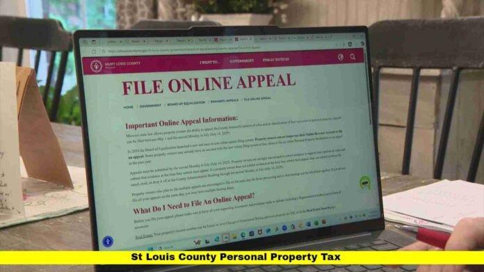 St Louis County Personal Property Tax