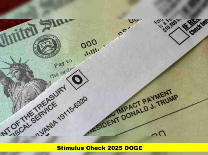 Stimulus Check 2025 DOGE