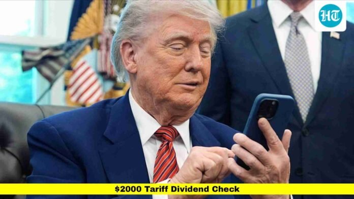$2000 Tariff Dividend Check