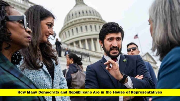 How Many Democrats and Republicans Are in the House of Representatives
