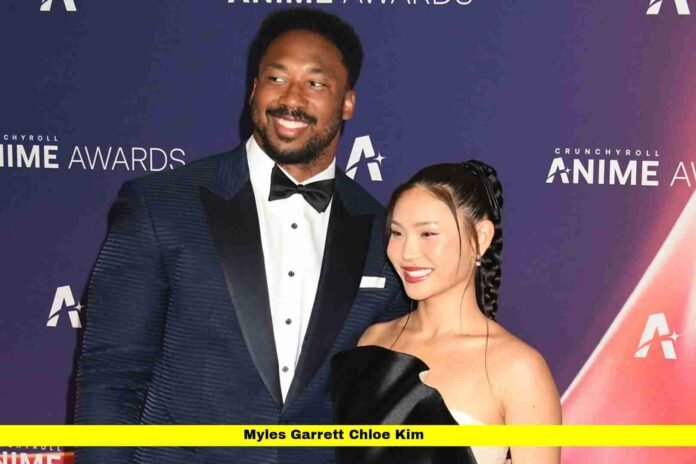 Myles Garrett Chloe Kim