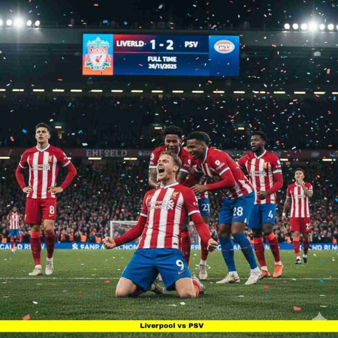 Liverpool vs PSV Liverpool vs PSV