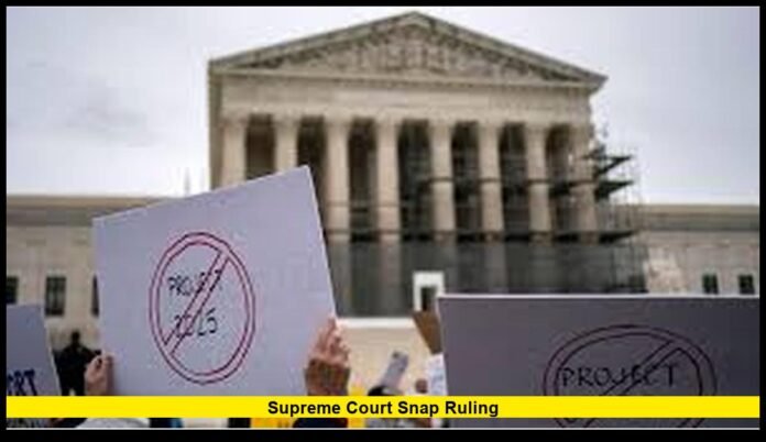 Supreme Court Snap Ruling How a Rapid Decision Changed Federal Policy Overnight