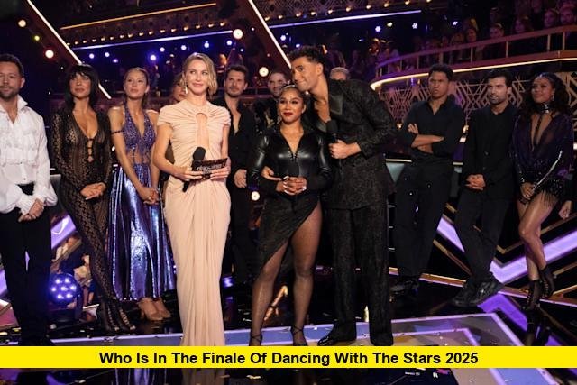 Who Is in the Finale of Dancing With the Stars 2025