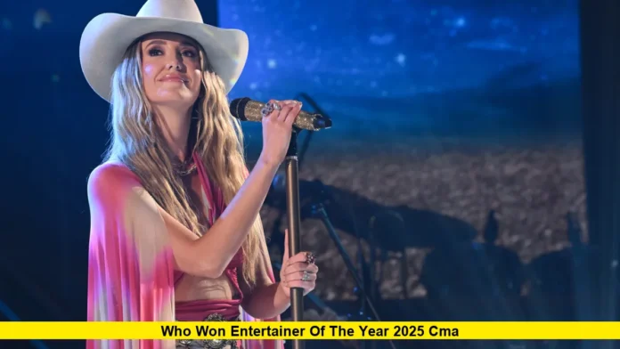 Who Won Entertainer of the Year 2025 CMA