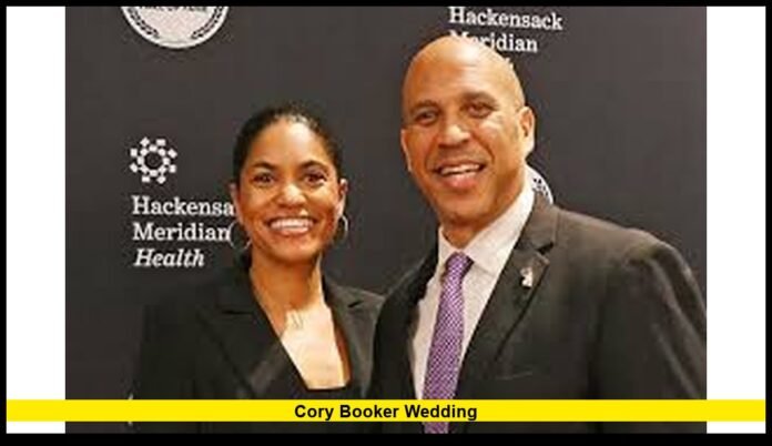 cory booker wedding