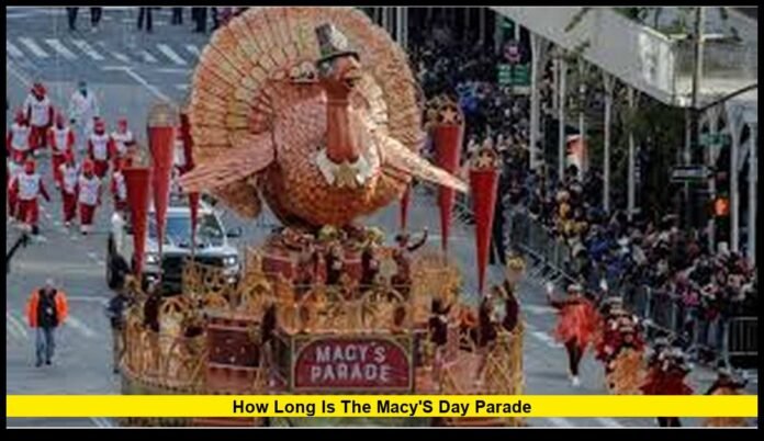 how long is the macy's day parade
